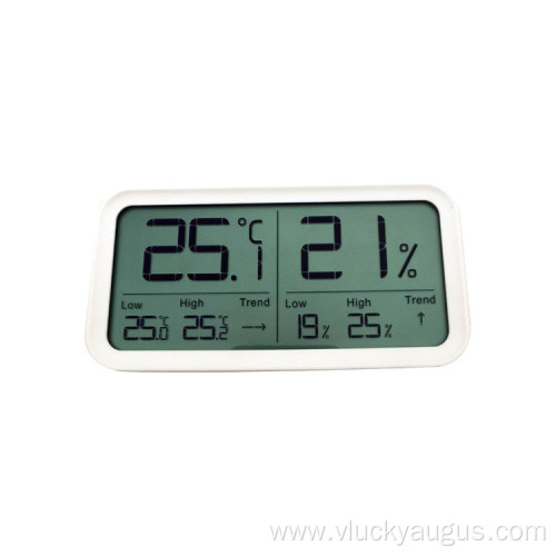 Lcd Digital Thermometer Humidity Weather Station Hygrometer